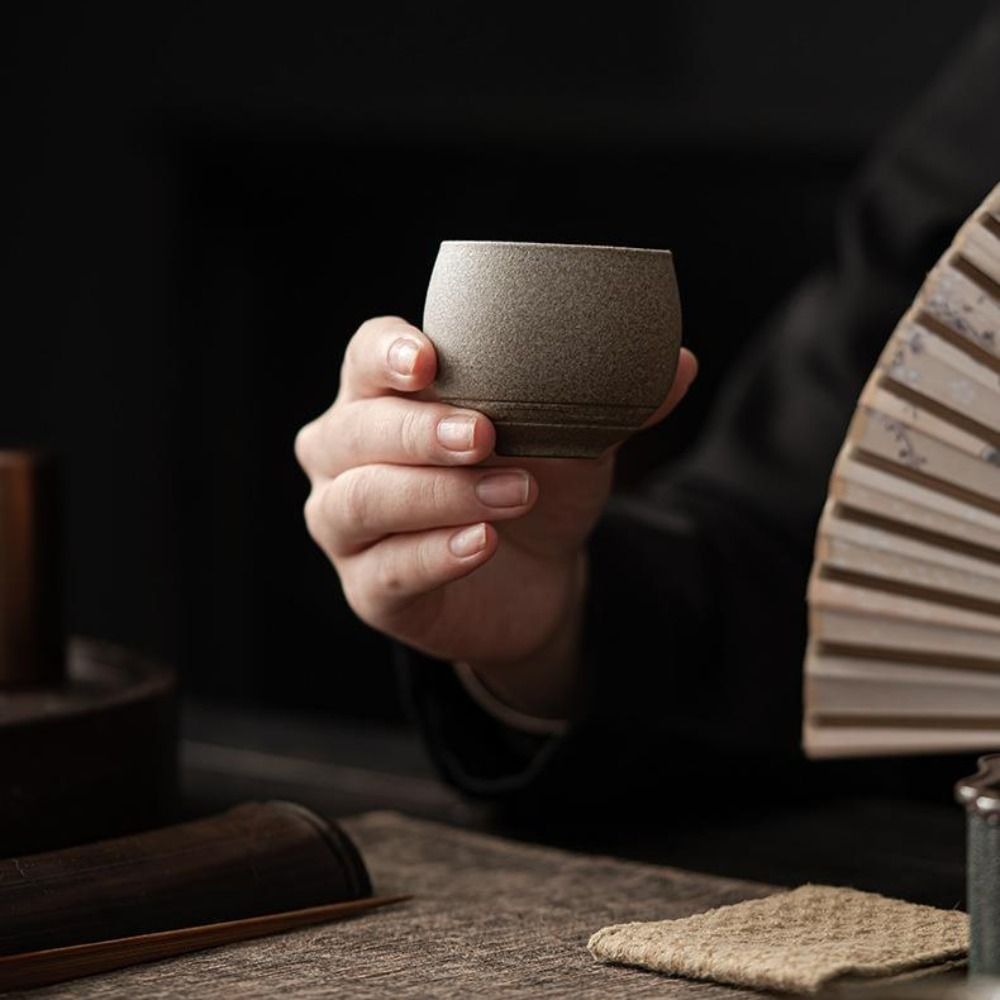 Coffee Tea And Sugar Set - 쿵푸 차 세트 일본 석기 차컵