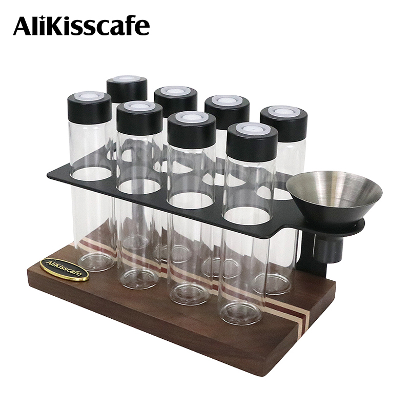 Coffee Tea And Sugar Set - Alikisscafe 커피 콩 보관 튜브 컨테이너