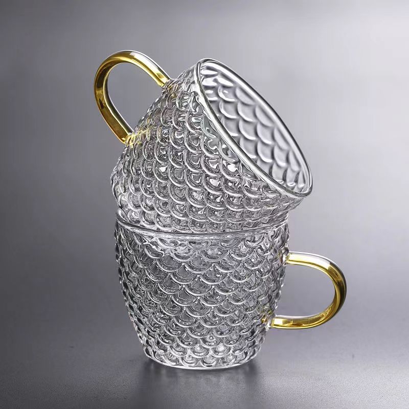 가정용 작은 유리 찻잔 세트, 커피 컵 세트, 찻물컵  - Coffee Tea And Sugar Set 리뷰 및 가격