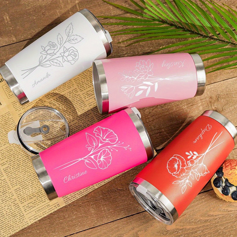 맞춤형 이름이 새겨진 카네이션(생일 꽃) 디자인의 20 - Coffee Tea Name 리뷰 및 가격