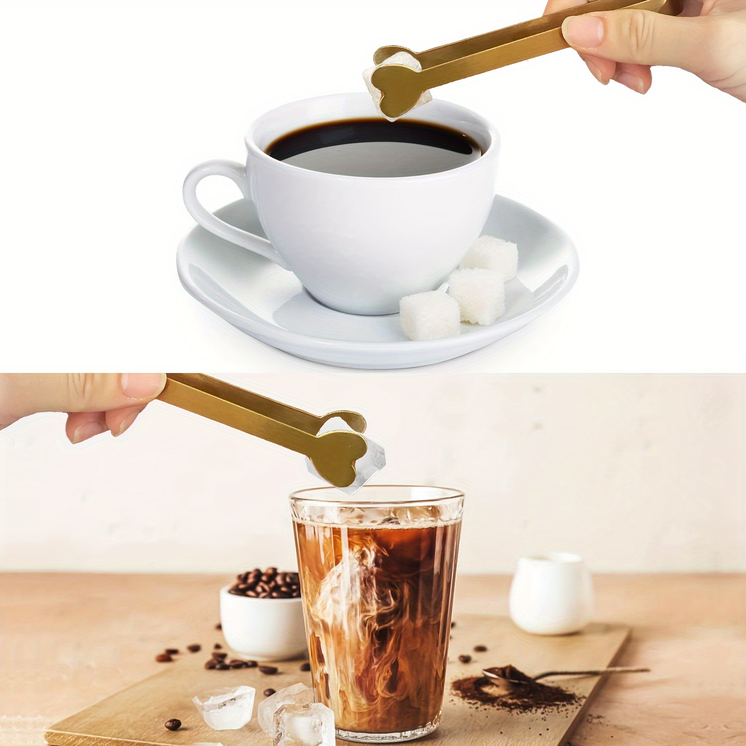 스테인리스 스틸 하트 모양 미니 집게 5개 세트 - 설 - Coffee Tea Sugar 리뷰 및 가격