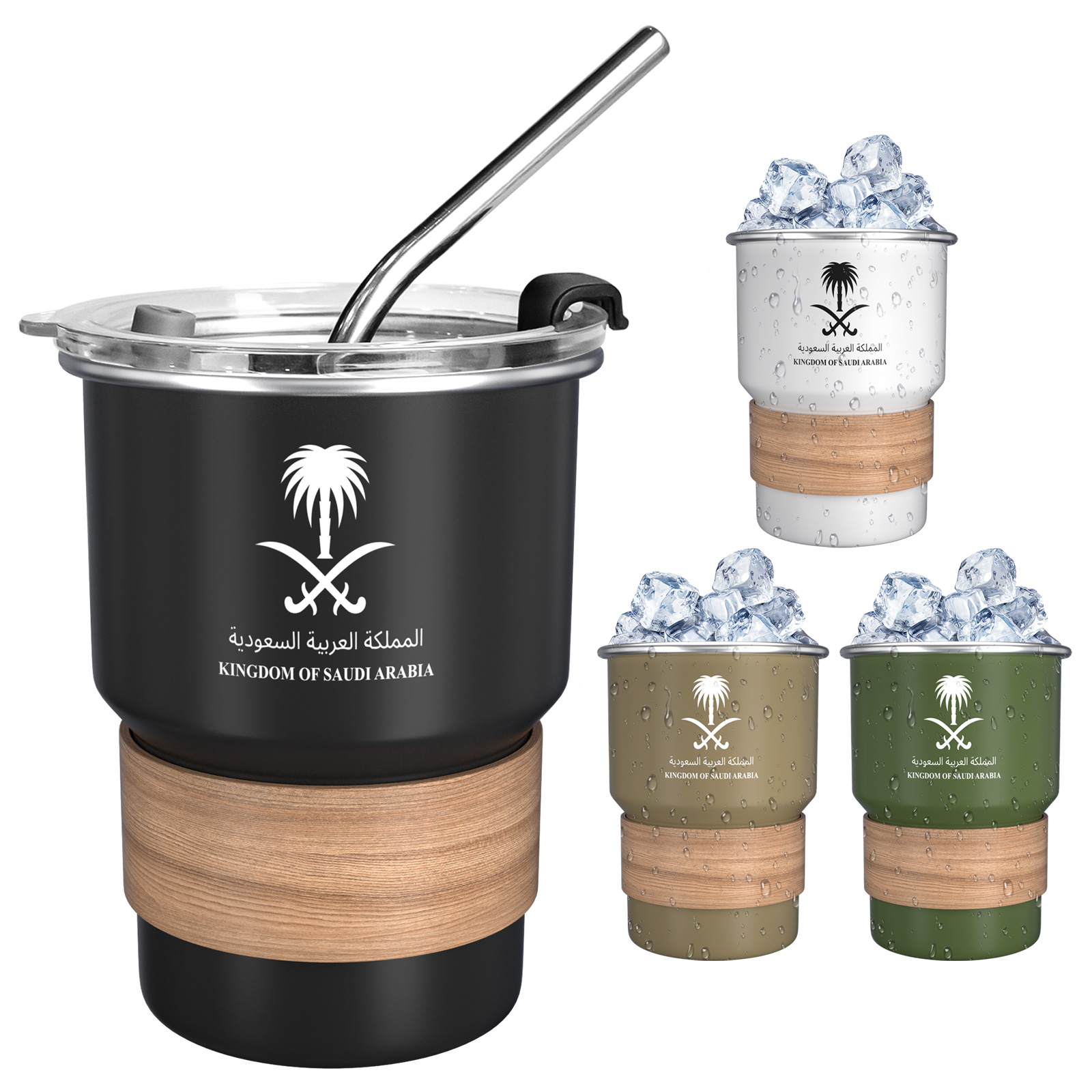 500ML 사우디 아라비아의 국가 상징 로고 커피 머그 - Coffee Tea Name 리뷰 및 가격