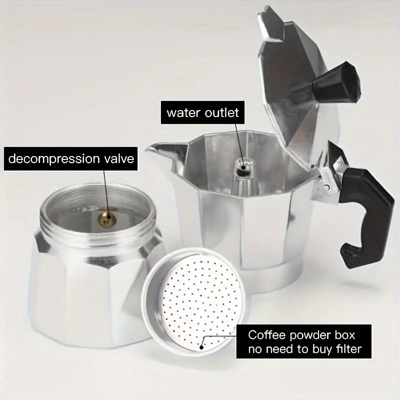 클래식 알루미늄 모카포트 50-300ML 가정용 스토브 - Moka Pot Stove 리뷰 및 가격