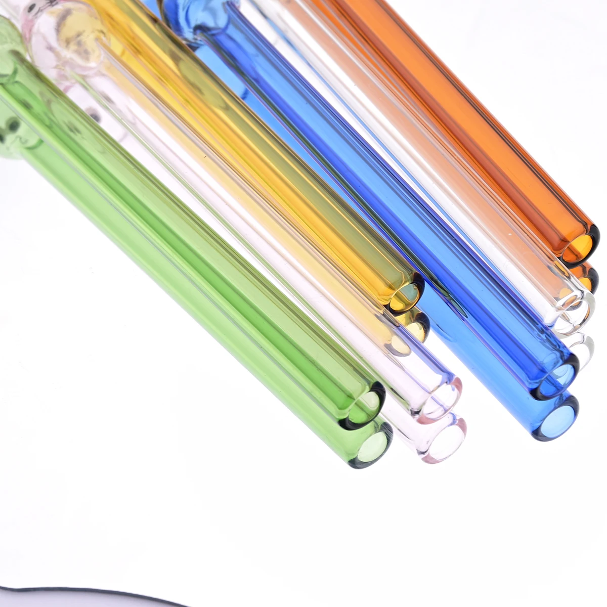 4pcs Wide 12mm Glass Straw Set - Coffee Tea And Sugar Set 리뷰 및 가격