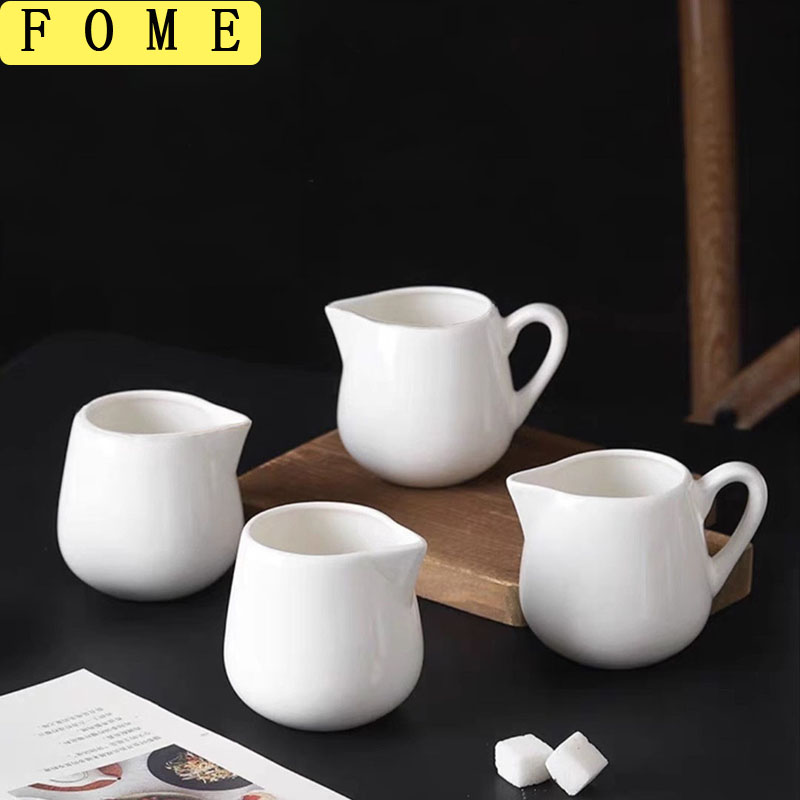 손잡이가 있는 FOME 미니 세라믹 우유 주전자, 에스 - Barista Milk Jug 리뷰 및 가격